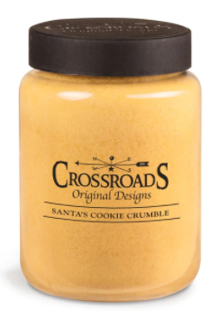 Crossroads Candles Winter: Santa's Cookie Crumble (Multiple Sizes)