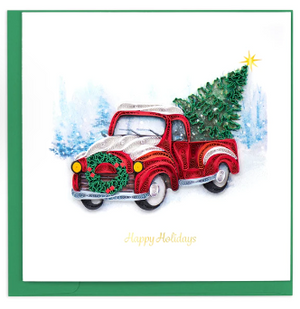 Christmas Truck Card