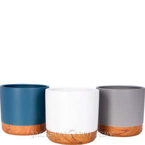 6.5" Madera Cylinder Planter (Multiple Colours)