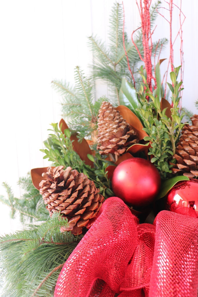 14" Round Winter Planter - United Way Windsor Essex