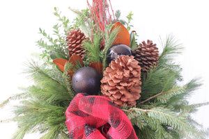 14" Round Winter Planter - United Way Windsor Essex