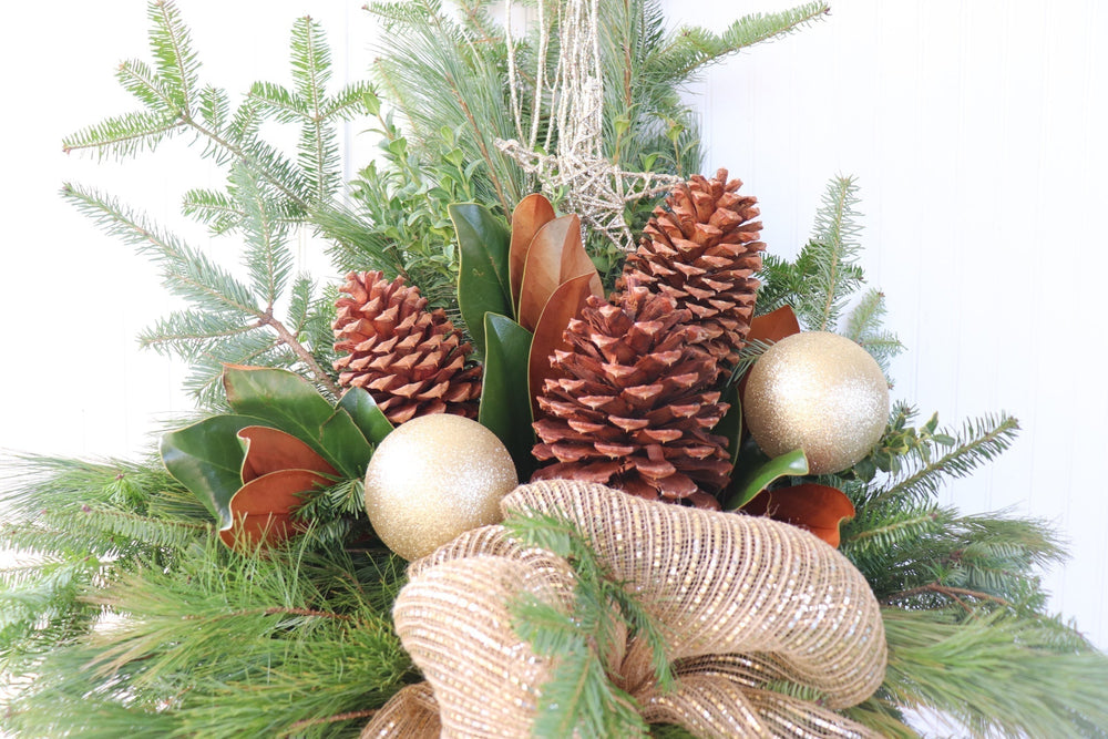 14" Round Winter Planter - United Way Windsor Essex