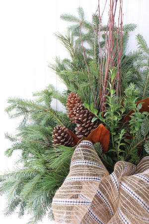 10" Square Winter Planter - United Way Windsor Essex