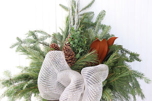 10" Square Winter Planter - Queen Elizabeth Public School