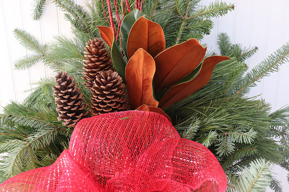 10" Square Winter Planter - United Way Windsor Essex