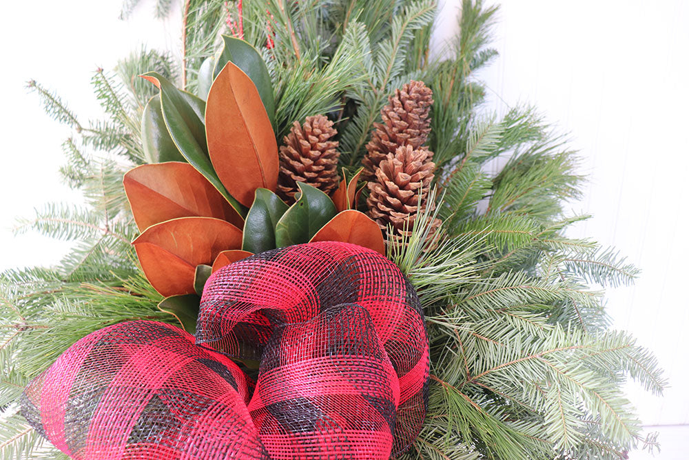 10" Square Winter Planter - United Way Windsor Essex