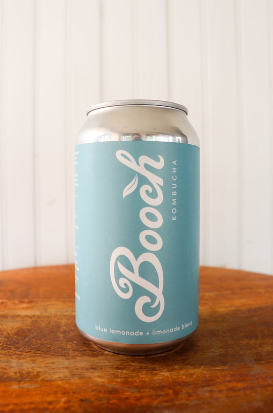 Booch Kombucha Can: Blue Lemonade