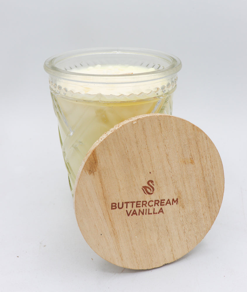 Swan Creek Candle Everyday :  Timeless Jar 12 oz  Buttercream Vanilla