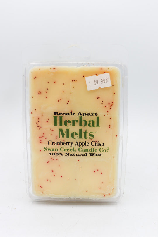 Swan Creek Candle Fall:  Drizzle Melts Cranberry Apple Crisp
