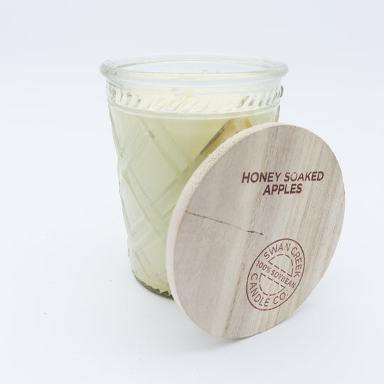 Swan Creek Candle: Everyday : Timeless Jar 12 oz  Honey Soaked Apples