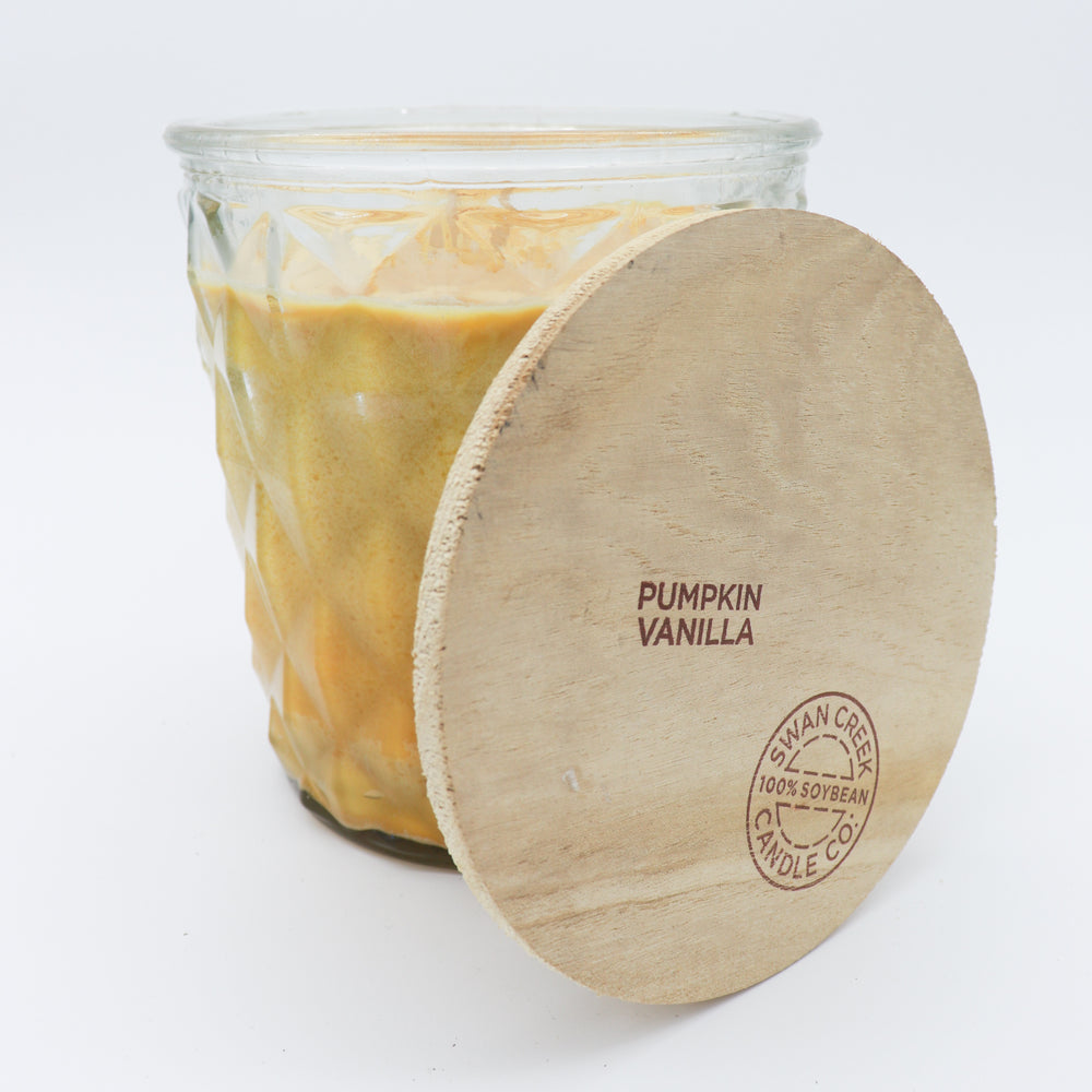 Swan Creek Candle Everyday : Timeless Jar 12 oz  Pumpkin Vanilla