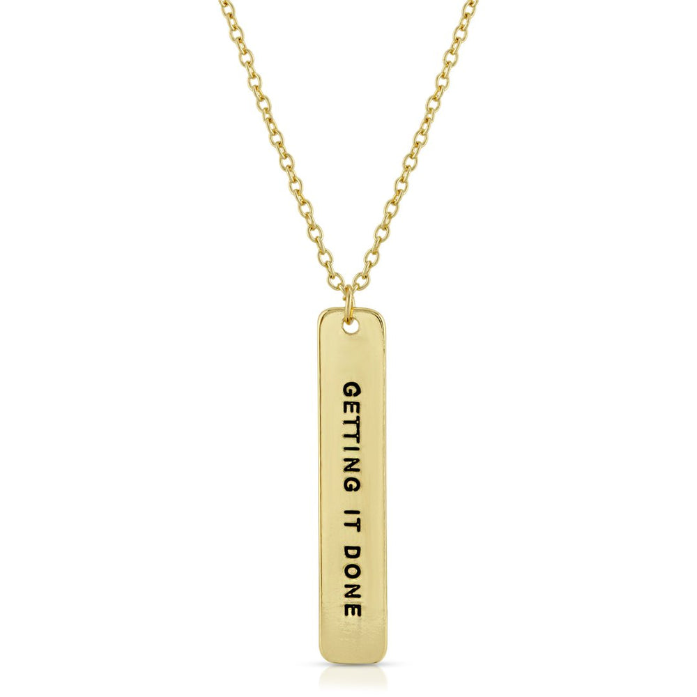 
            
                Load image into Gallery viewer, Getting It Done Gold Necklace
            
        