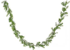 6' Boxwood Garland 2-Tone Green - Florals And Foliage