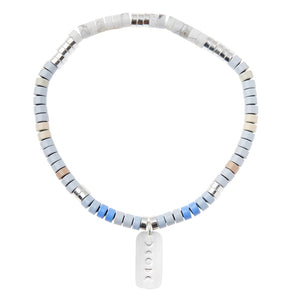 Scout Intention Charm Bracelet - Howlite/Silver
