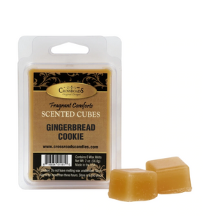 Crossroads Candles Winter: Gingerbread Cookie Scented Cubes