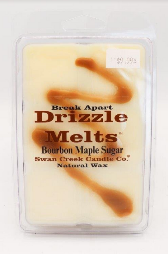 Swan Creek Candle Everyday :  Drizzle Melts Bourbon Maple Sugar