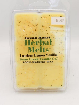 Swan Creek Candle Everyday : Drizzle Melts Luscious Lemon Vanilla
