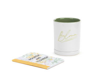 
            
                Load image into Gallery viewer, Bloom Planter with Journal Gift Set
            
        