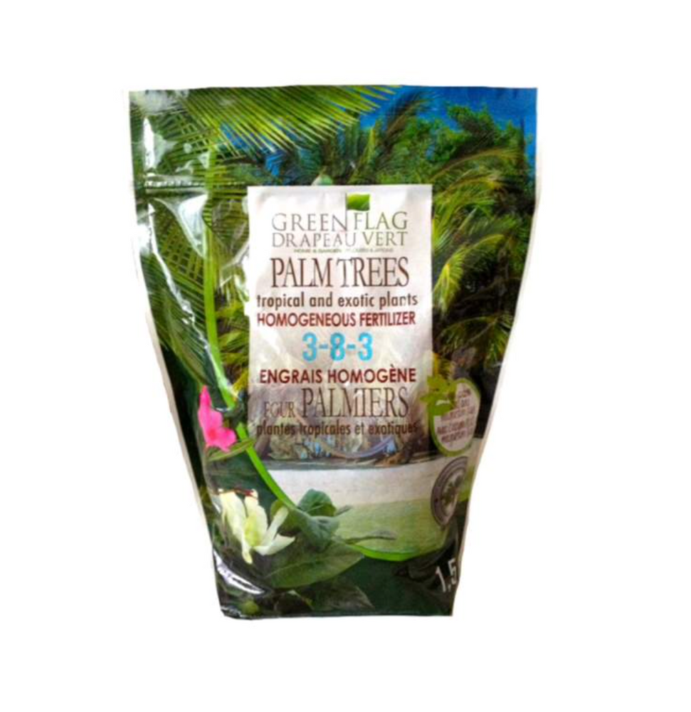 3-8-3 Palm Tree Fertilizer - Green Flag 1.5Kg