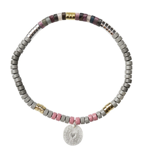Scout Intention Charm Bracelet - Tourmaline/Silver
