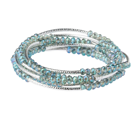 Scout Wrap : seabreeze/silver