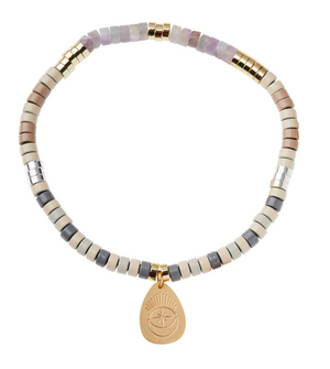 Scout Intention Charm Bracelet - Amethyst/Gold