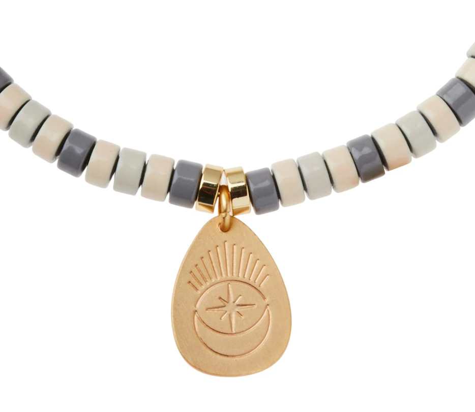 Scout Intention Charm Bracelet - Amethyst/Gold