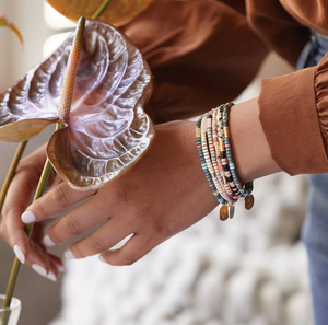 Scout Intention Charm Bracelet - Amethyst/Gold