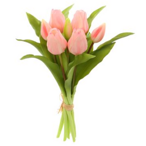 11.75" Tulip Bouquet - Florals and Foliage
