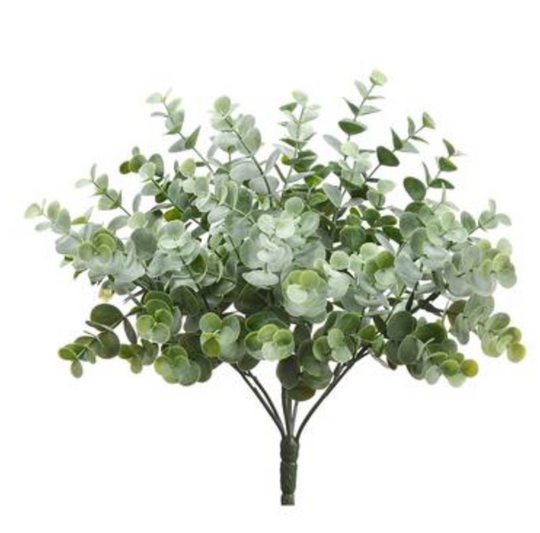 13.5" Eucalyptus Bush - Florals and Foliage