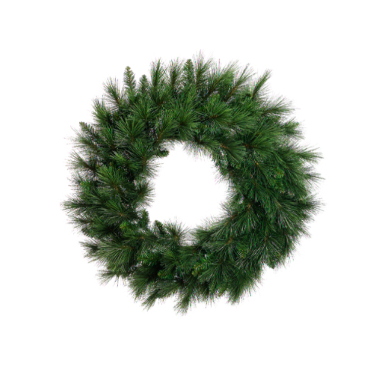 36" Long Needle Pine Wreath - Florals And Foliage