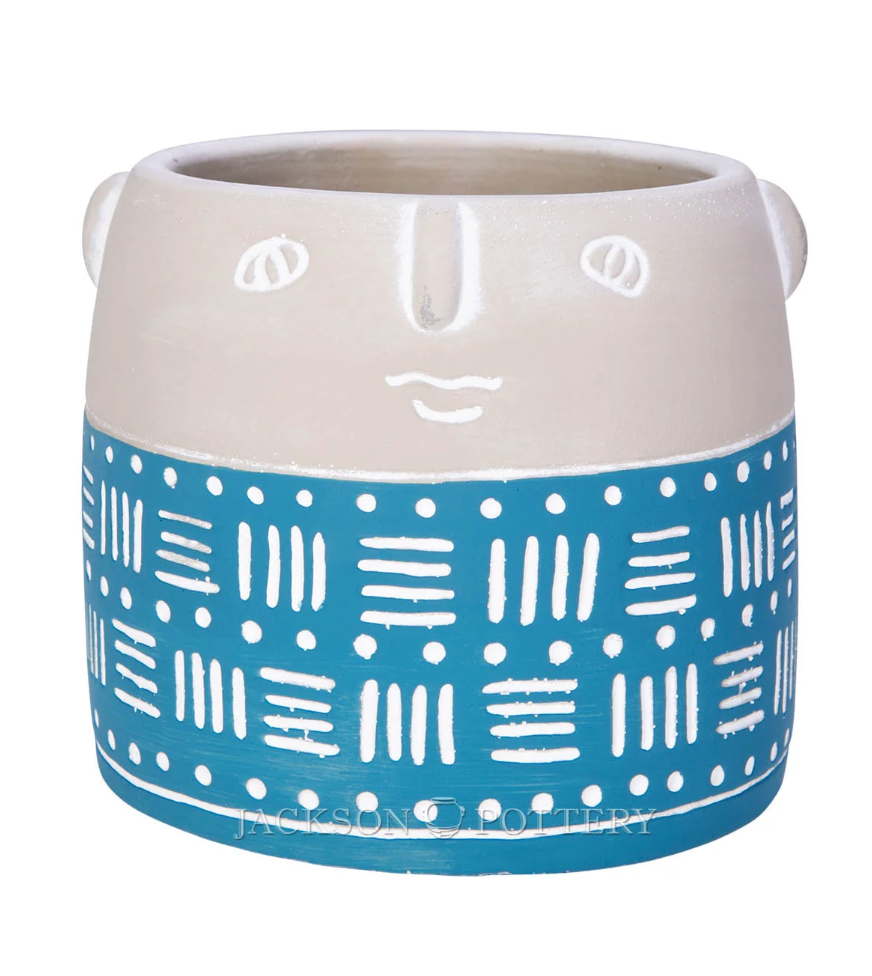 
            
                Load image into Gallery viewer, 4.5&amp;quot; Pepe Planter - Blue
            
        