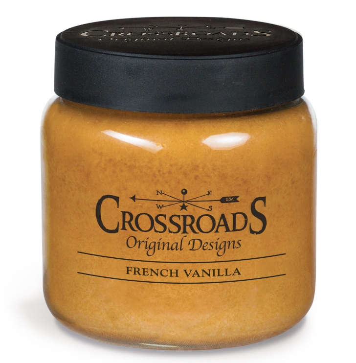 Crossroads Candles Everyday: French Vanilla (Multiple Sizes)