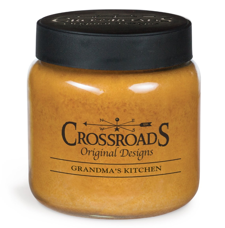 
            
                Load image into Gallery viewer, Crossroads Candles Everyday: Grandma&amp;#39;s Kitchen (Multiple Sizes)
            
        