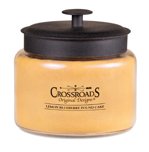 Crossroad Candle Spring / Summer : Lemon Blueberry Pound Cake (Multiple Sizes)