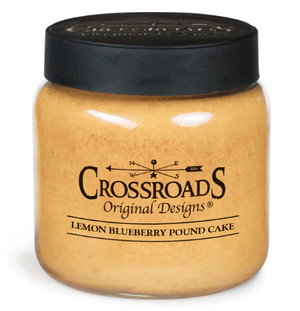 Crossroad Candle Spring / Summer : Lemon Blueberry Pound Cake (Multiple Sizes)