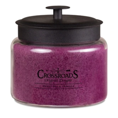 Crossroad Candle Spring / Summer : Sweet Pea and Vanilla (Multiple Sizes)
