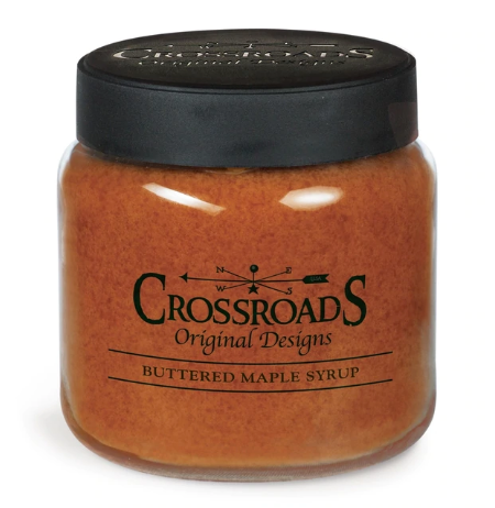 Crossroads Candles Everyday: Buttered Maple Syrup (Multiple Sizes)