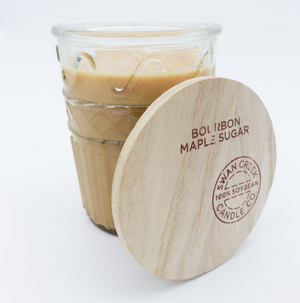Swan Creek Candle Everyday : Timeless Jar 12 oz Bourbon Maple Sugar