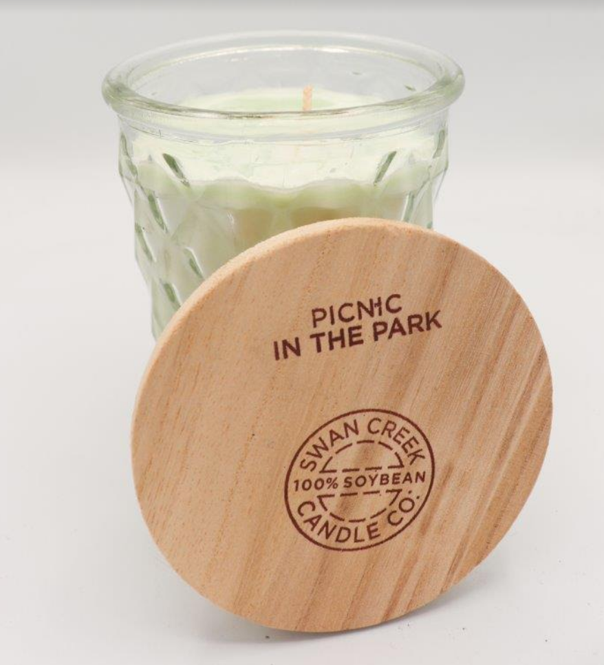 Swan Creek Candle Everyday :  Timeless Jar 12 oz Picnic In The Park