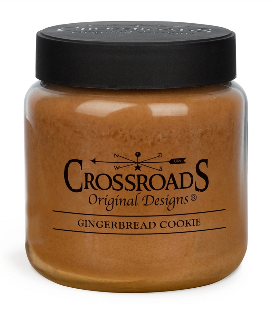 Crossroads Candles Winter: Gingerbread Cookie (Multiple Sizes)