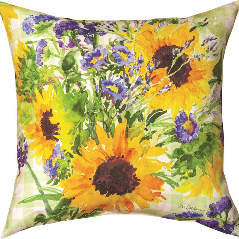 
            
                Load image into Gallery viewer, Pillow Sunflower Bouquet CW
            
        