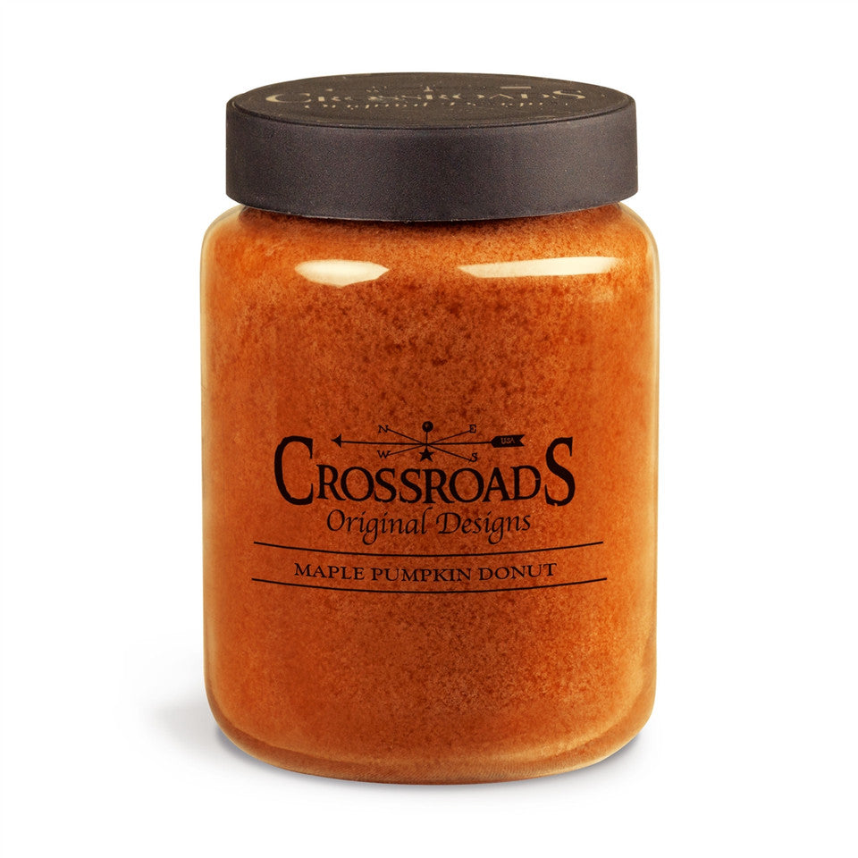 Crossroads Candles Fall: Maple Pumpkin Donut 26oz Jar