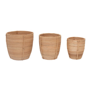 
            
                Load image into Gallery viewer, Hand-Woven Rattan Basket (Multiple Sizes)
            
        