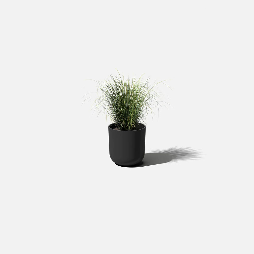 10" Kona Round Planter - Black