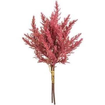 14" Pampas Grass Rose Bundle x3 - Florals and Foliage