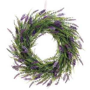 
            
                Load image into Gallery viewer, 20&amp;quot; Lavender Twig Wreath LV/TT - Florals and Foliage
            
        