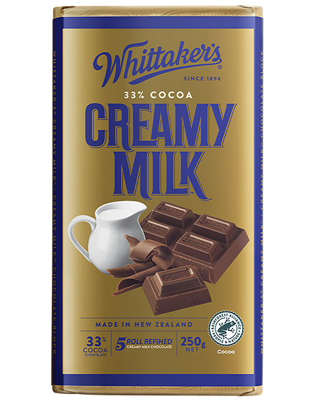 Whittaker's Creamy Milk Chocolate Bar