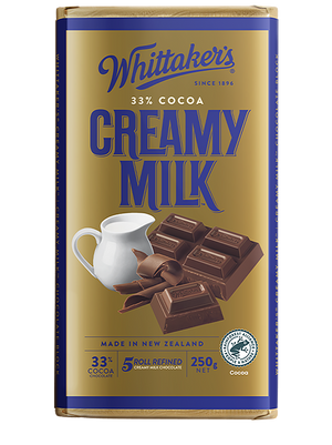 Whittaker's Creamy Milk Chocolate Bar