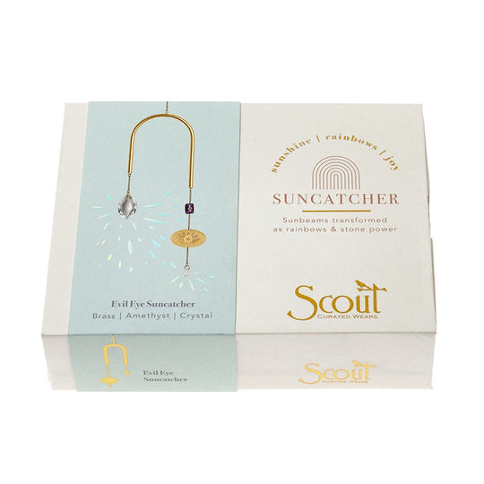 Scout Suncatcher: Evil Eye Amethyst